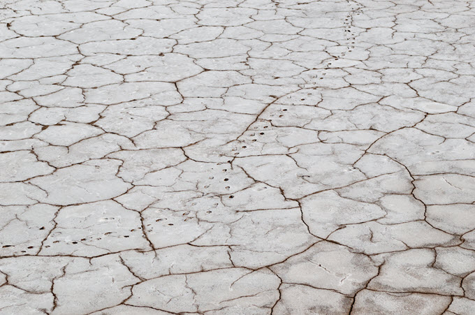 Lut Desert in Kerman, Iran, one of the hottest places on Earth.