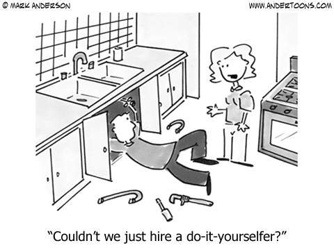 Do It Yourself Cartoon.