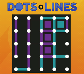 Dots N Lines Game.