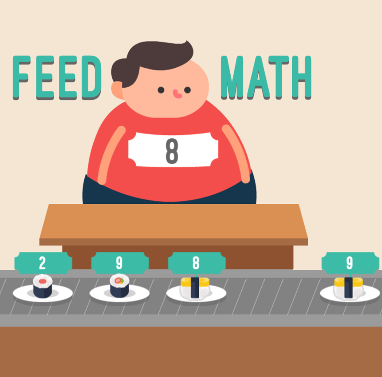 Feed Math Game.