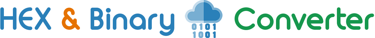 Hex & Binary Converter.