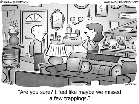 Home Decor Cartoon.