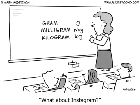 Instagram Cartoon.