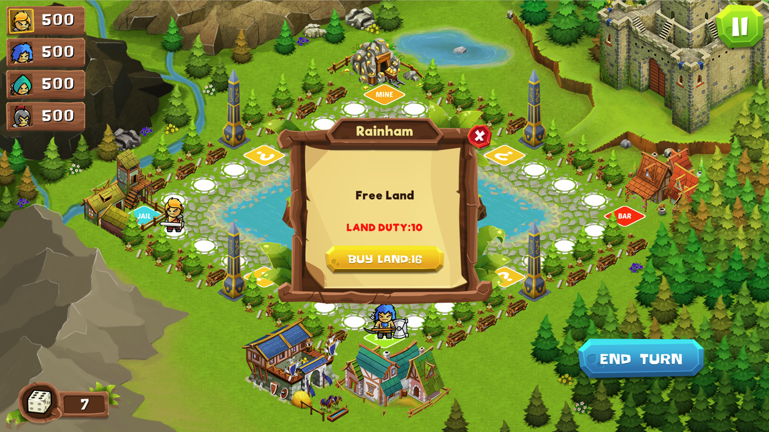 Kingdoms Wars Game.