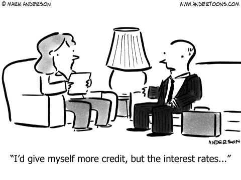 More Credit Cartoon.